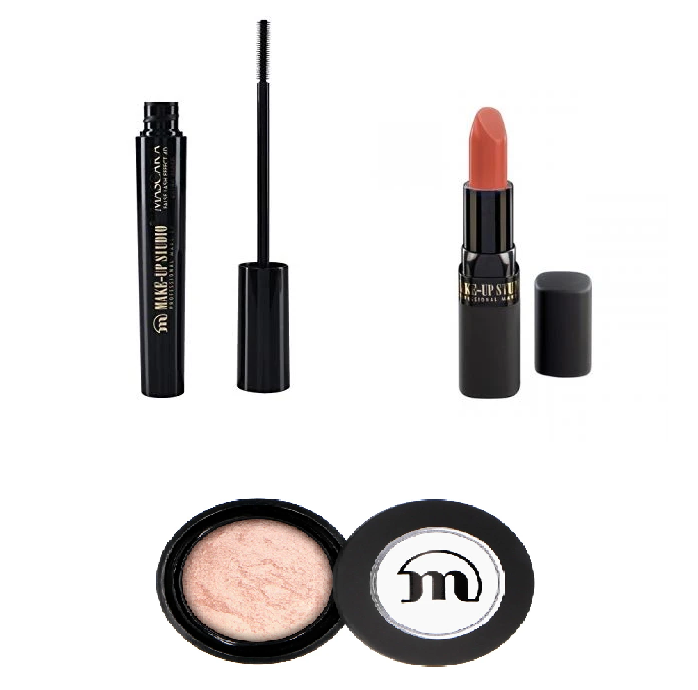 Makeup Studio Trio (Mascara, Lipstick and Eye shadow) – Celche