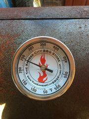 Thermometer on a BBQ, Angus & Oink BBQ cleaning tips 