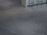 Laguna Anthracite Matt Indoor Wall&Floor Porcelain Tile-1200x600mm