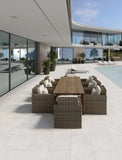 Padova Off White Outdoor Porcelain Paving Slabs - 1200x600x20 mm