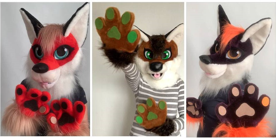 Fox fursuit kids Oneandonlycostumes