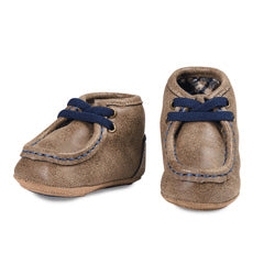 Baby Double Barrel Smith Shoes (Brown 