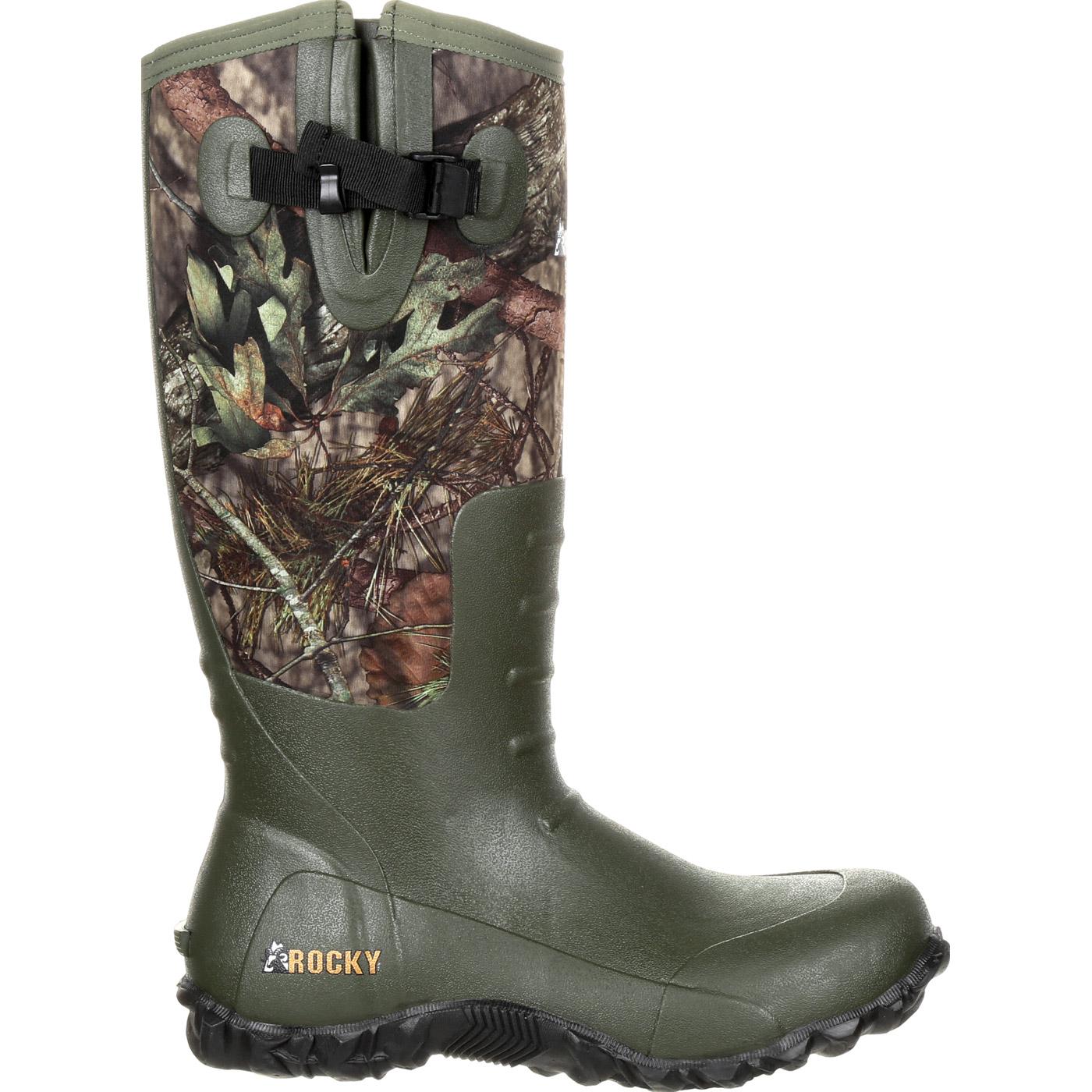 rocky mossy oak boots