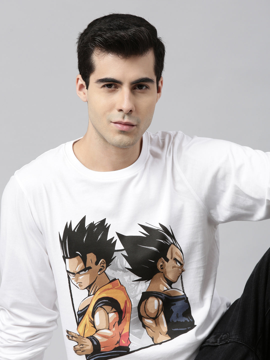 Buy ComicSensexyz Printed Devil Hunter Anime T Shirt for Men Half Sleeve  Round Neck White TShirt  Small at Amazonin