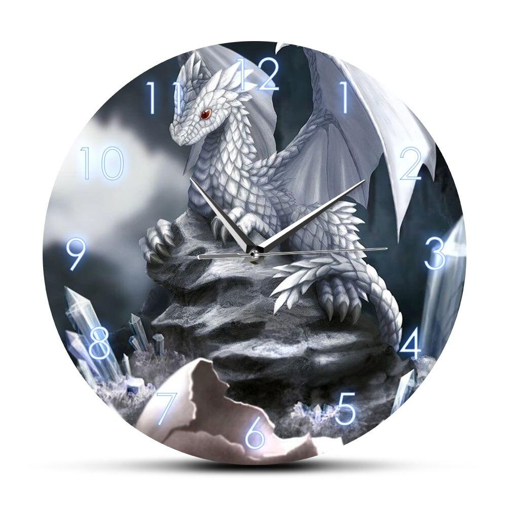 Horloge Enfant Dragon De Glace Horloge Design