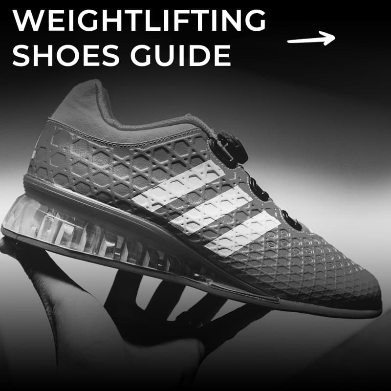 Hand Holding Best Weightlifting Shoes UK