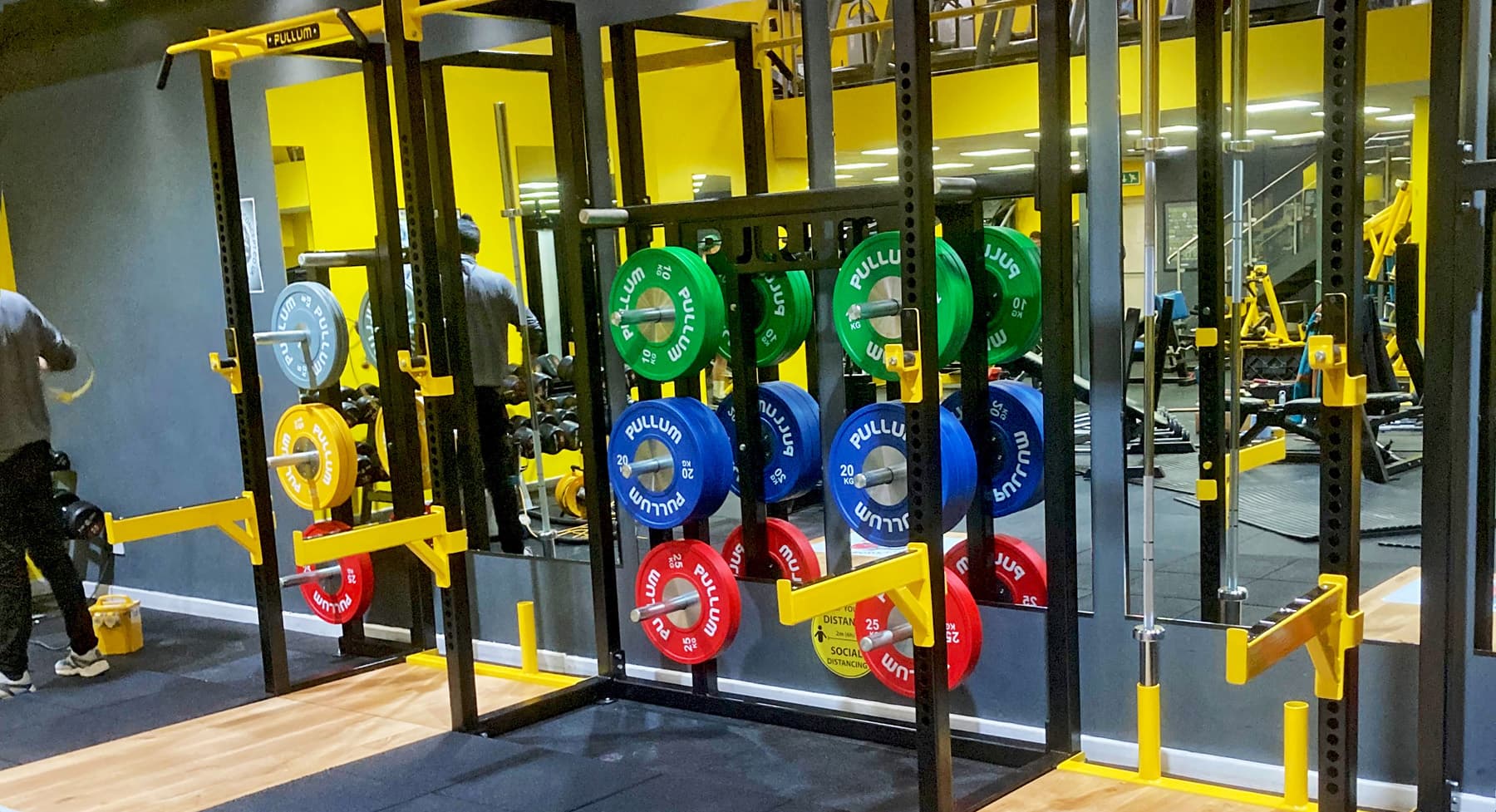 Completed lifting area at Body Concept Gym