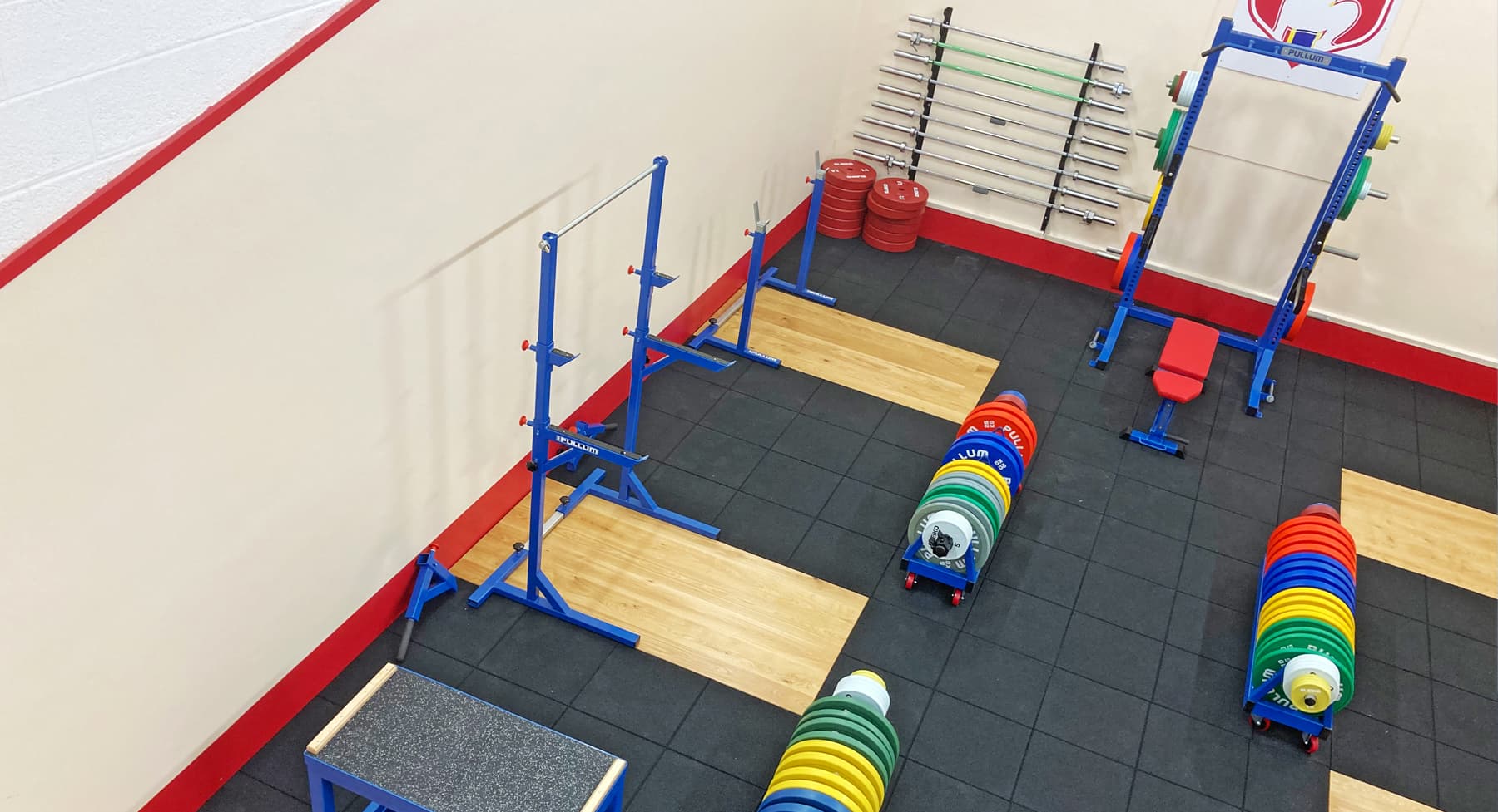 Orkney Amateur Weightlifting Club gym equipment supplied and installed by Pullum