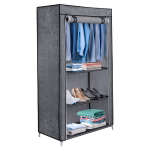 Closet armario armable de tela organizador de ropa y zapatos, portátil –  THINKY SA DE CV