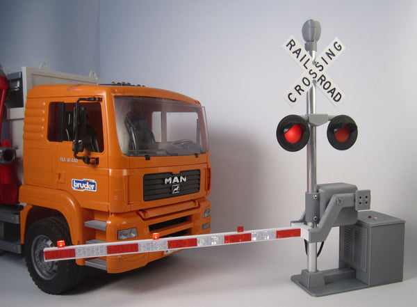 toy train crossing