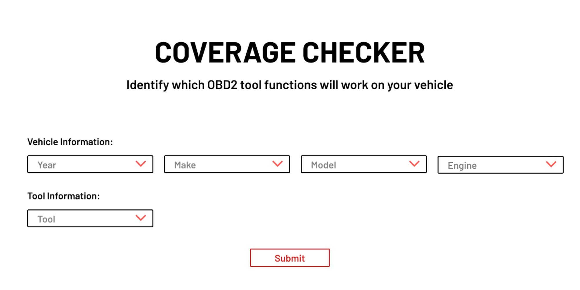 Innova coverage checker