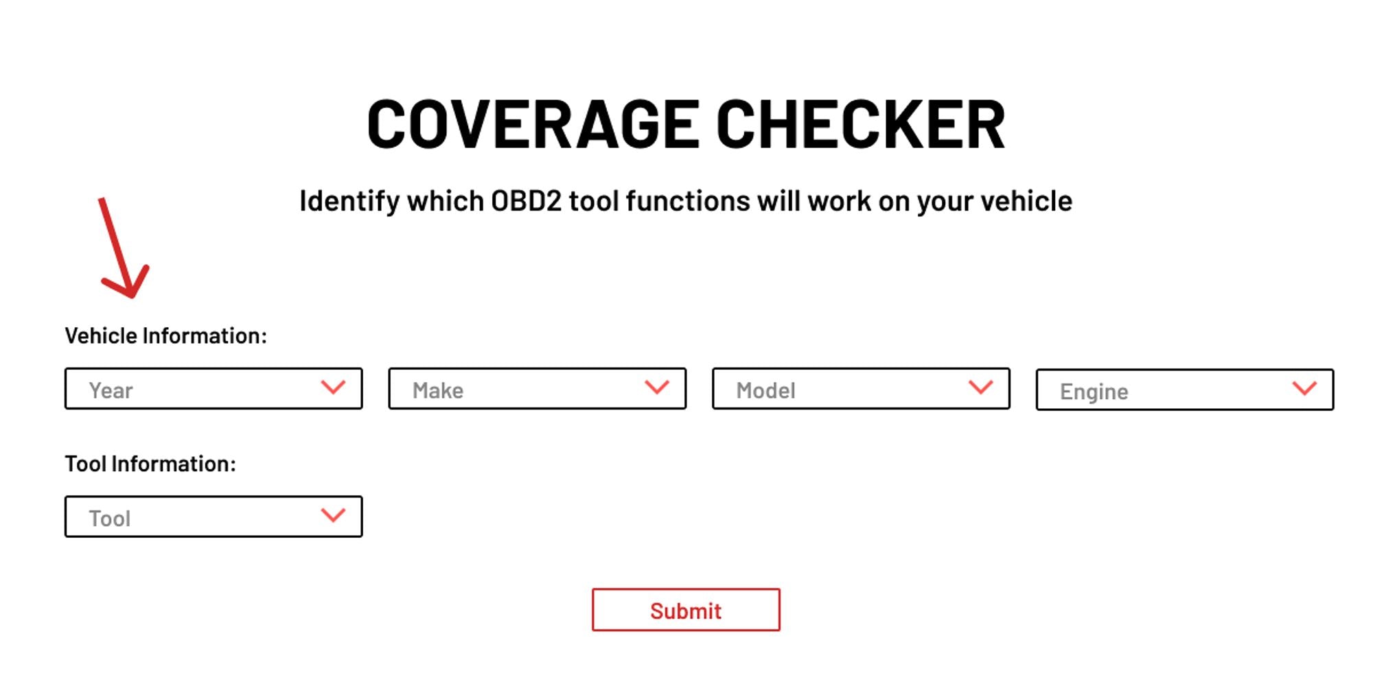 innova coverage checker instructions