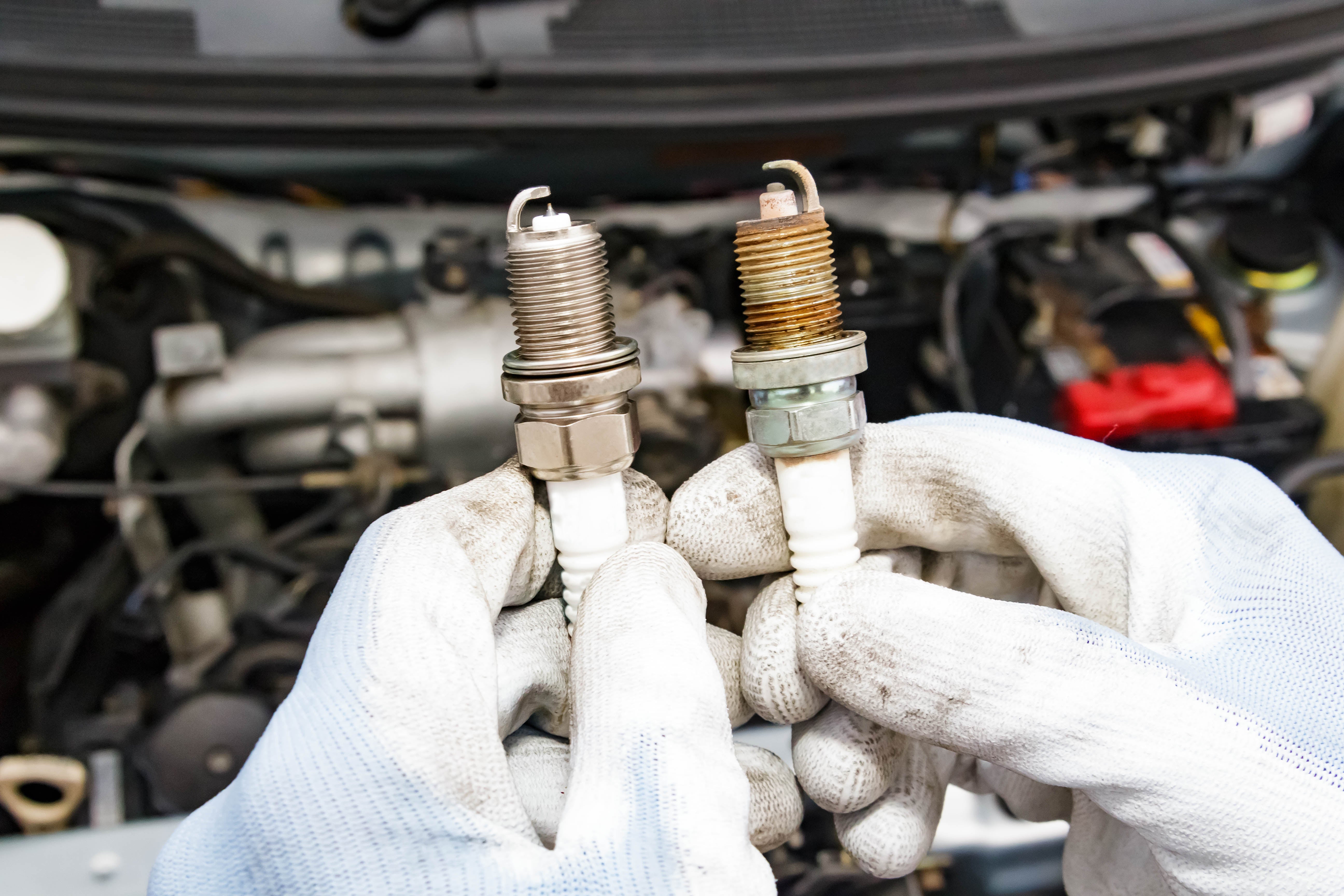 Spark plug replacement