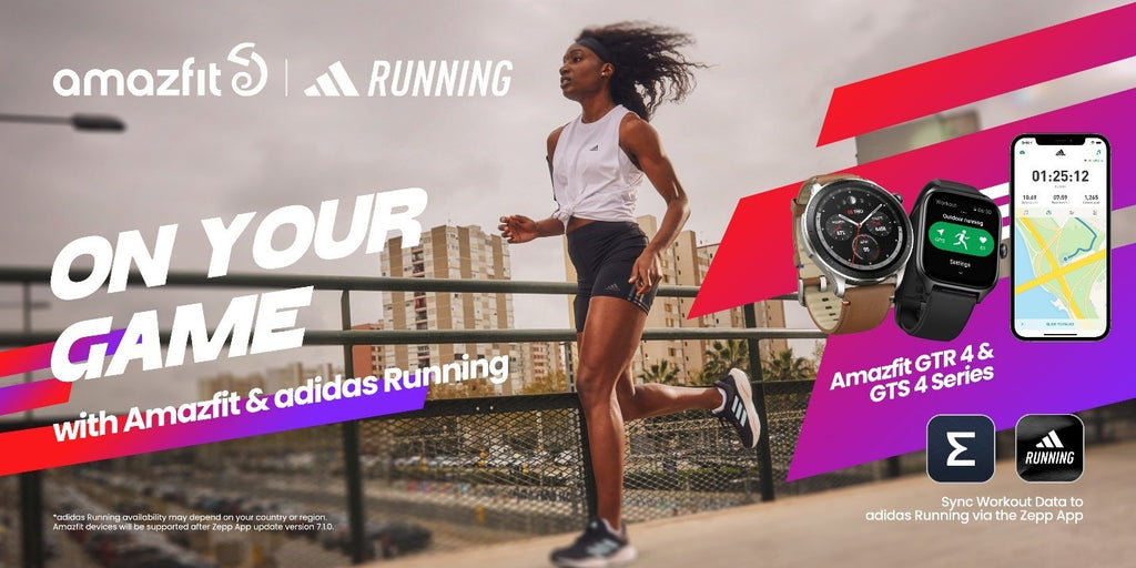 Amazfit GTR 4 with adidas Running