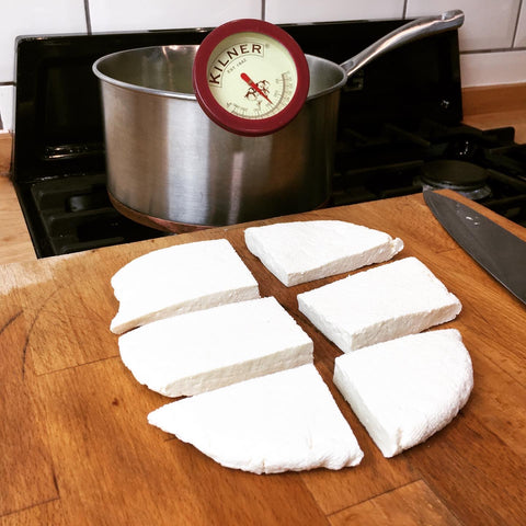Homemade Halloumi Cheese
