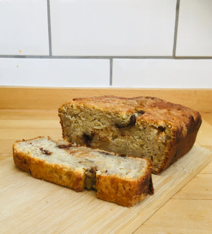 Banana Bread with Chocolate Chips