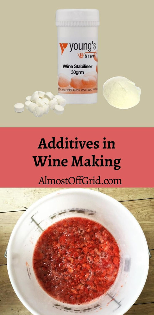 Additives in Wine Making