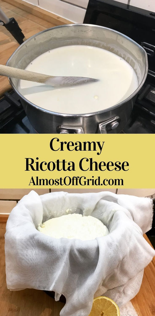 Creamy Ricotta Cheese Recipe