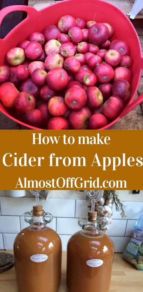 Making Cider from Apples