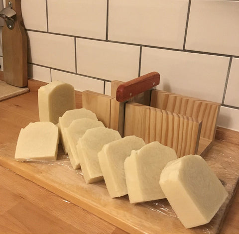 Simple Basic Beginner Soap Recipe with Shea Butter
