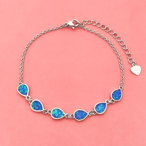 Opal Raindrop Bracelet