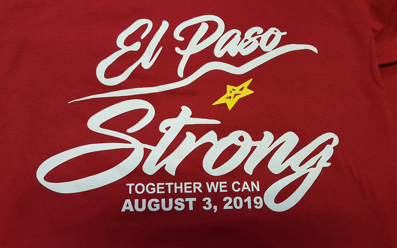 El Paso Strong T-Shirt - Script 2 Color – Metro Graphics