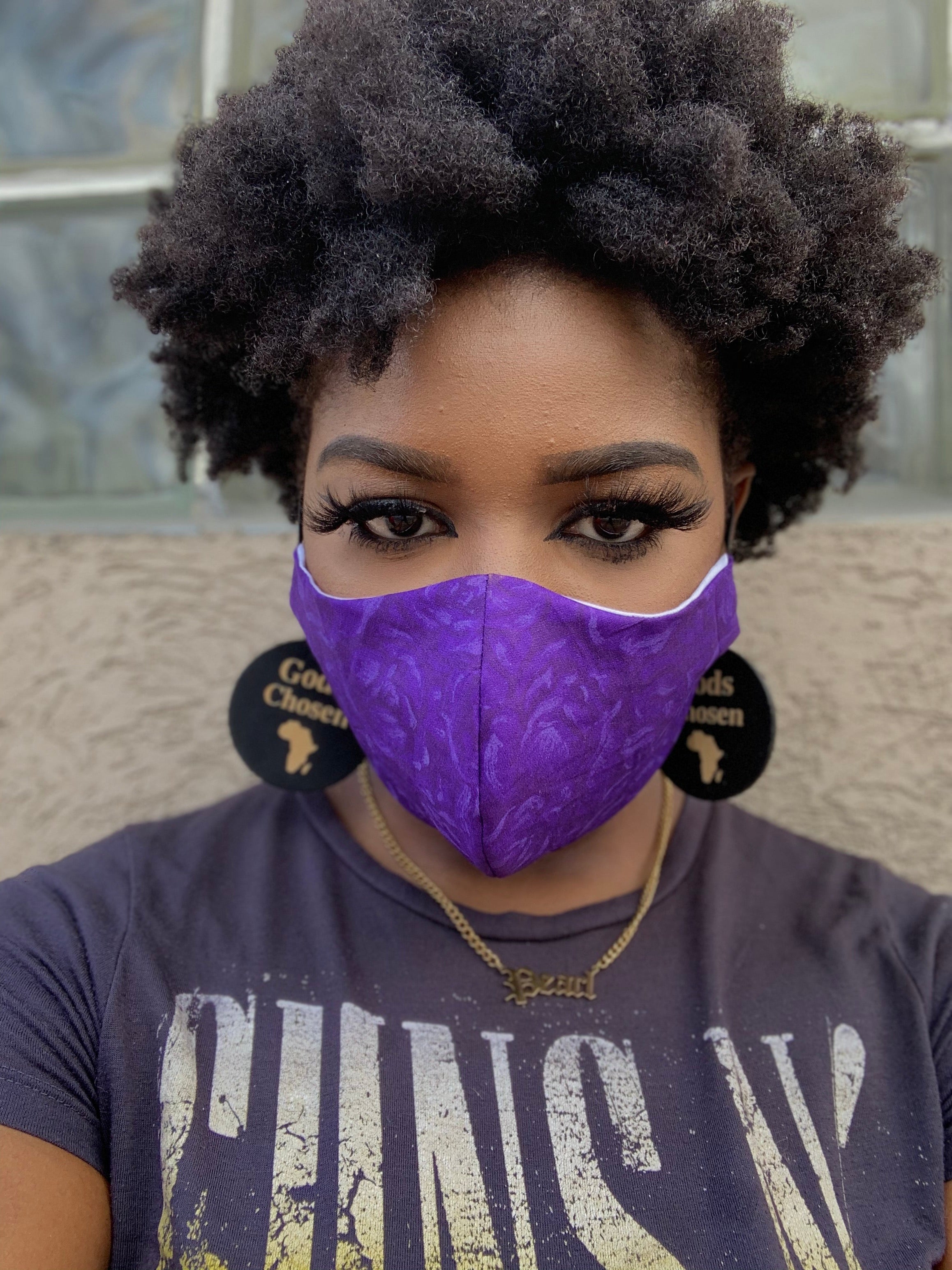 Purple Face Mask