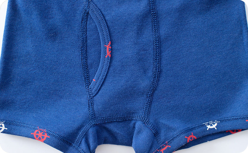 image of boys organic boxer briefs