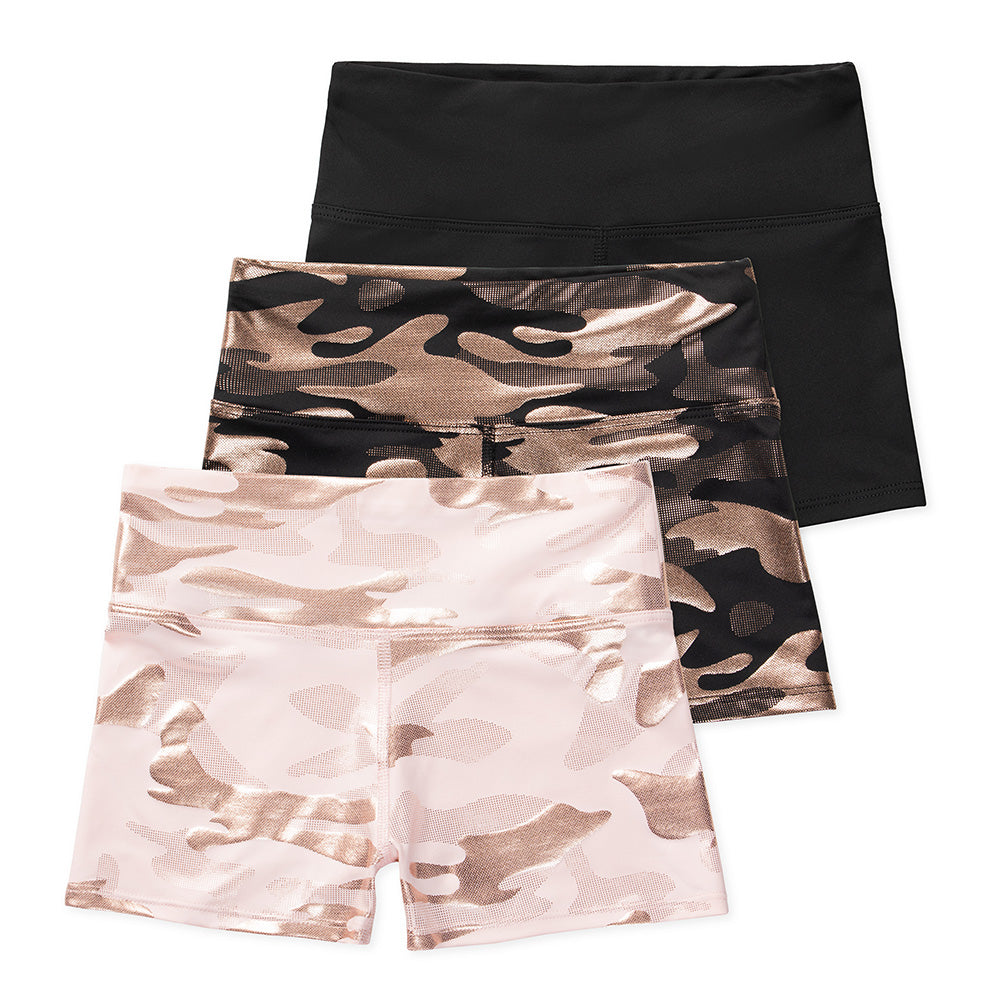 Amira Dance Shorts - Camo