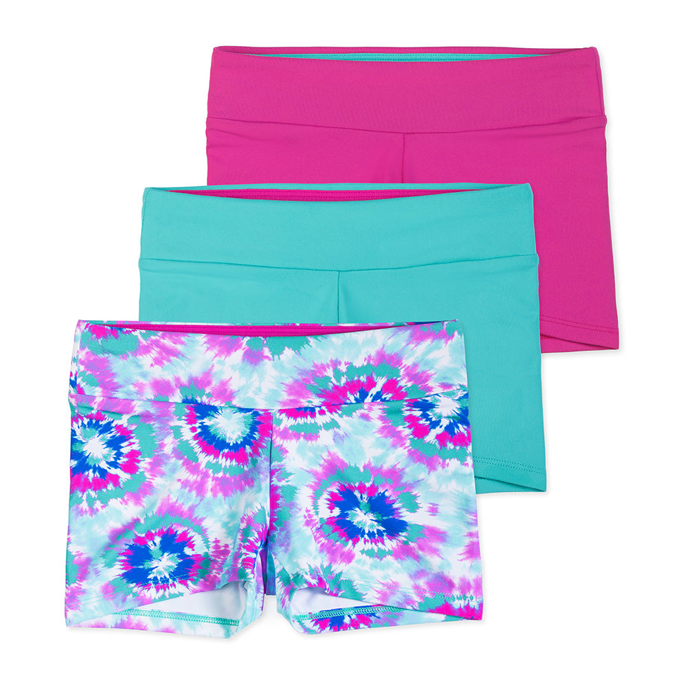 Layla Dance Shorts - Tie Dye