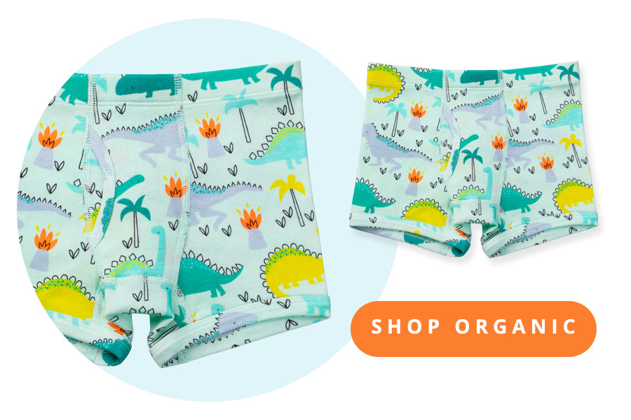 organic cotton boys underwear