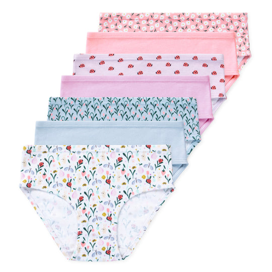 Fashion Underwear Girl 12 Units / Lot Cotton Underwear 2-10Y High Quality Girl  Underwear