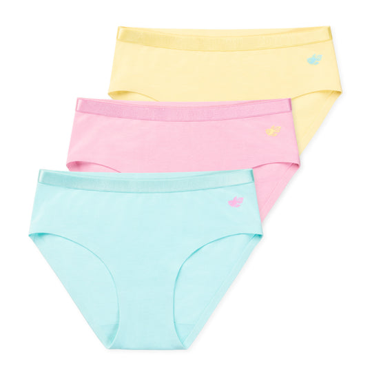 Lucky & Me Girls Undershorts for Under Dresses and Uniforms, Sophie Shortie  3 Pack 4-5T Meadow