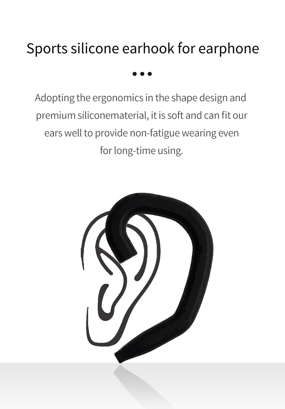silicone earhook