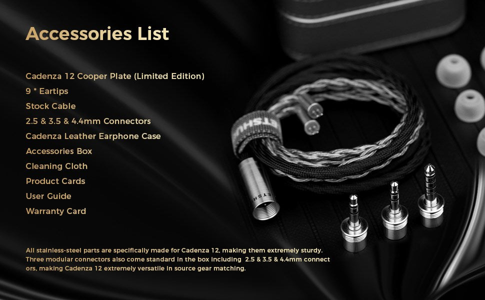 【LETSHUOER SHUOER Cadenza 12】12 Hybrid Driver Monitor Earphone