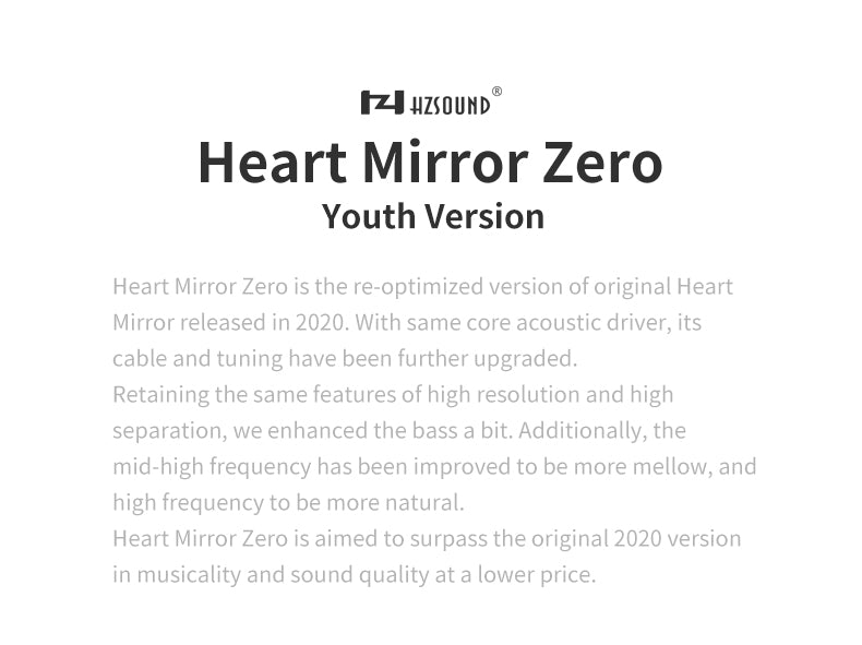 HZSOUND Heart Mirror Zero