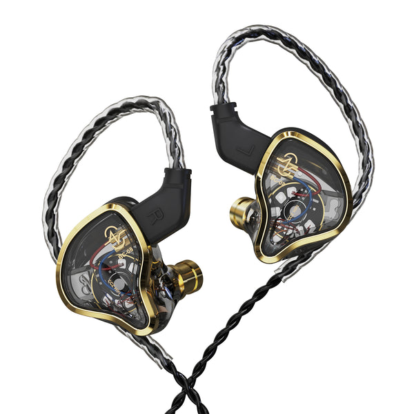 CCZ Melody】1DD + 1BA Hybrid In Ear Headphone HiFi Bass Earphones|Free