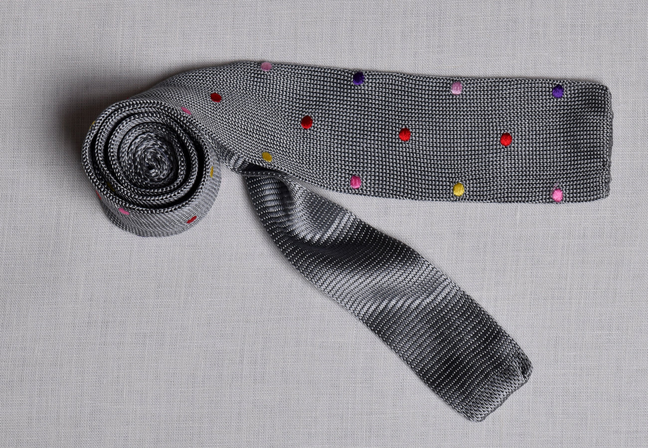 Silk Knitted Ties (CR574)