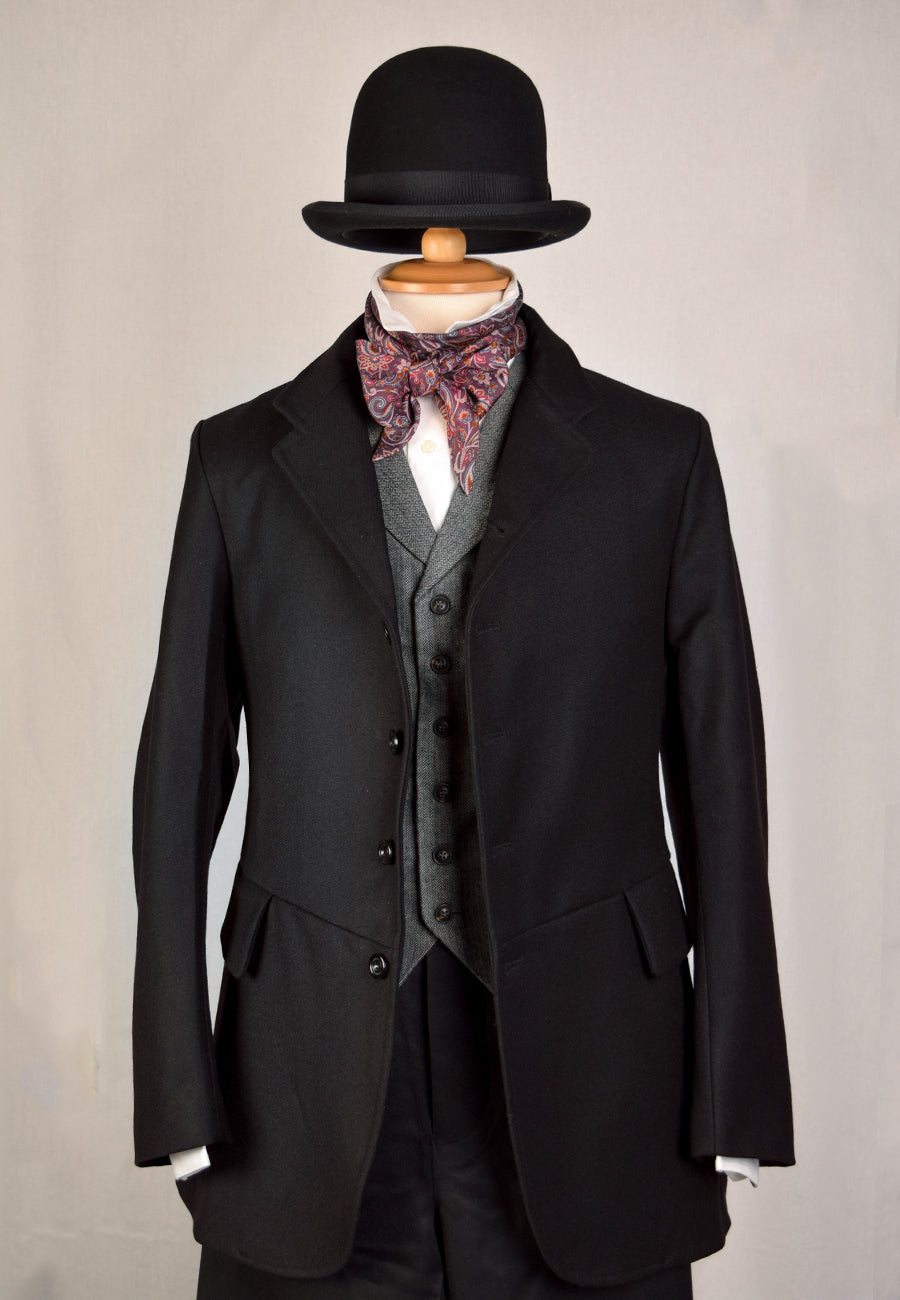 Black Late Victorian Coat (JA1880-002) – Darcy Clothing