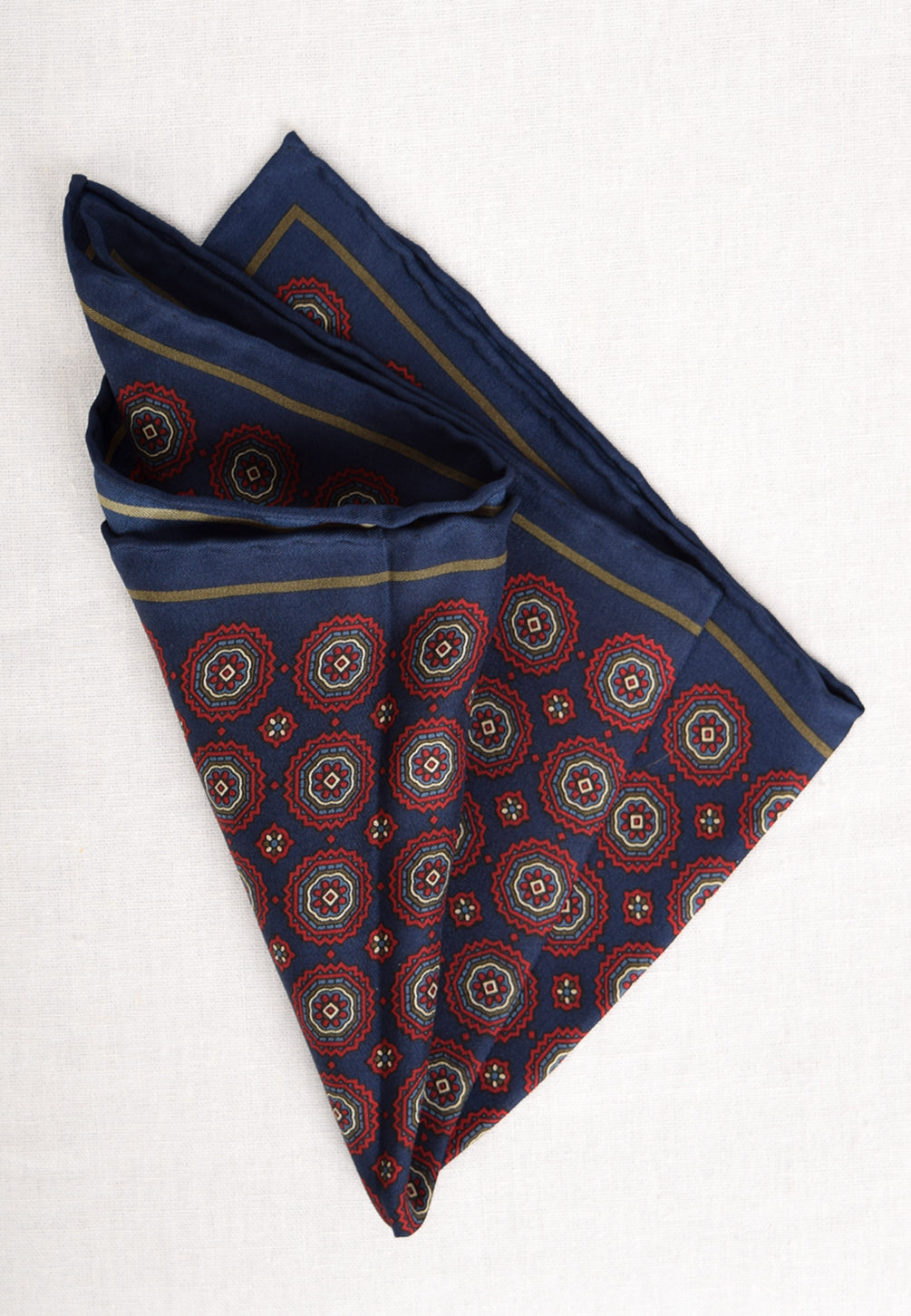 Exclusive Silk Print Pocket Square (HA99E)