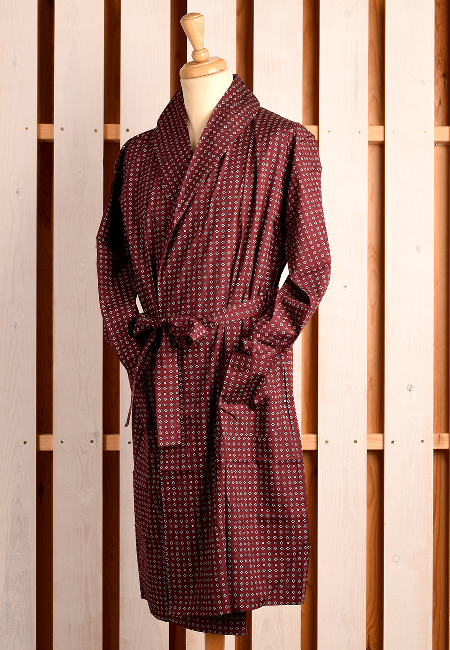 Men's Traditional Cotton Dressing Gown (NW440)