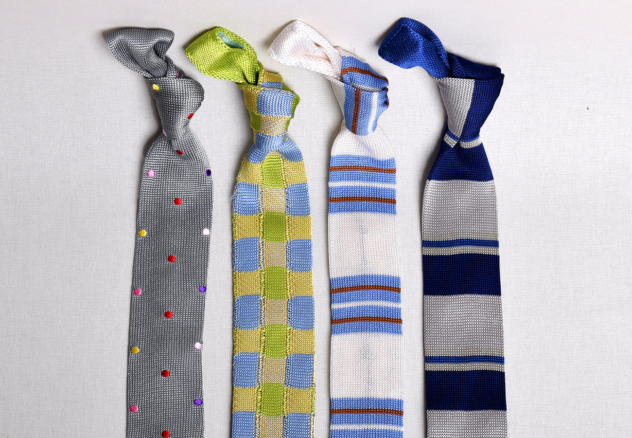 Silk Knitted Ties (CR574)