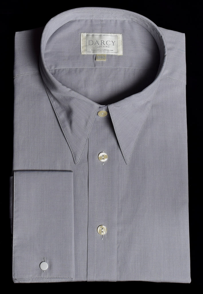 Plain Coloured Spearpoint Collar Shirt | Early C20th (SH190P) - Double ...