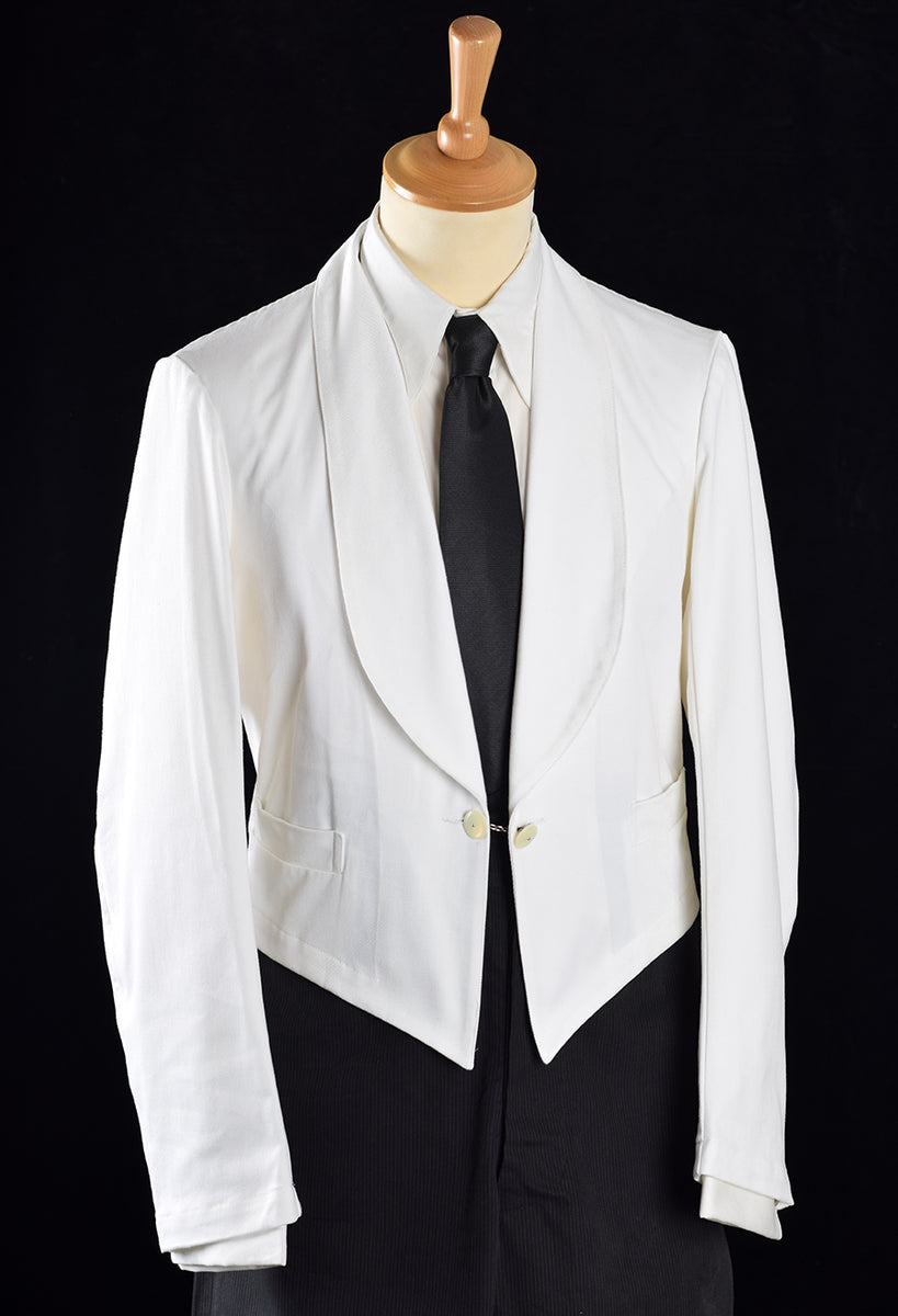 White Cotton Drill Mess Jacket (JA112) – Darcy Clothing