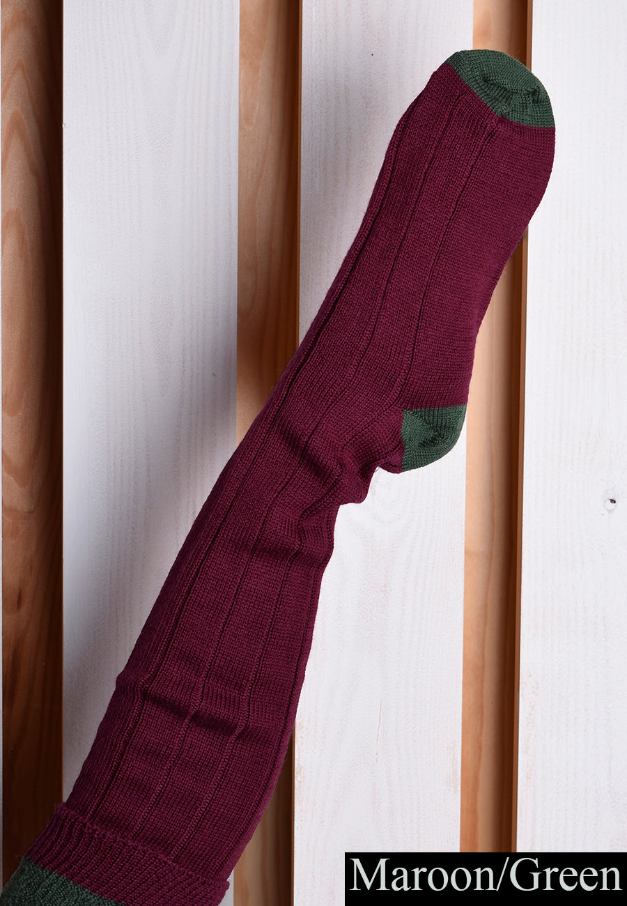 Wool Knee Length Socks (SO121)