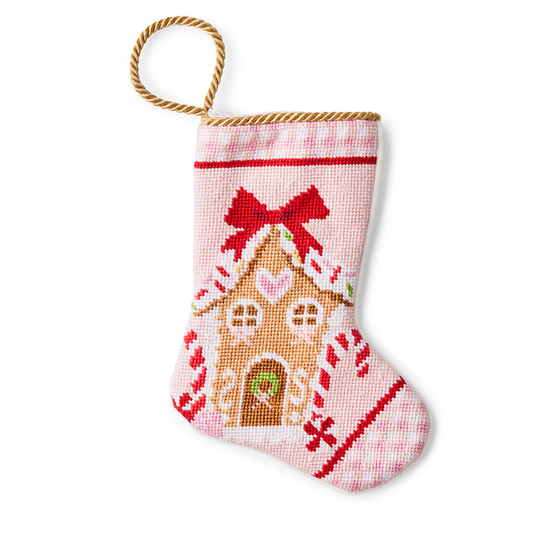 2 Colonial Williamsburg Christmas Boxwood & Pine Needlepoint Stockings RARE  New