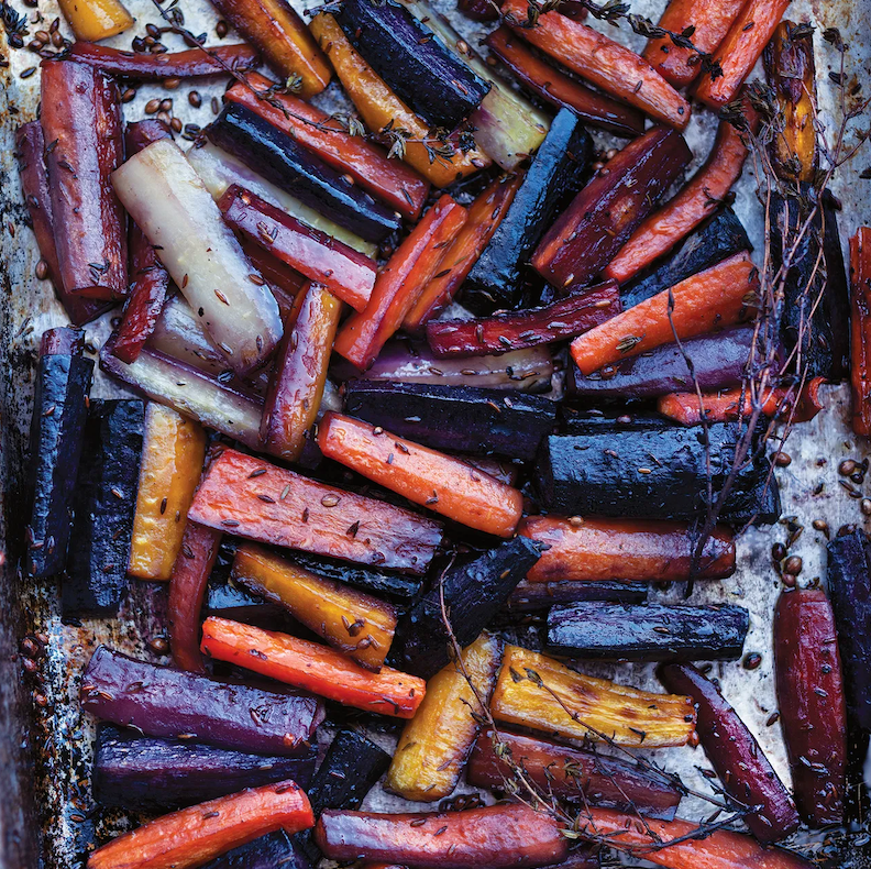 French Beans/Mange Tout With Hazelnut and Orange-By Ottolenghi