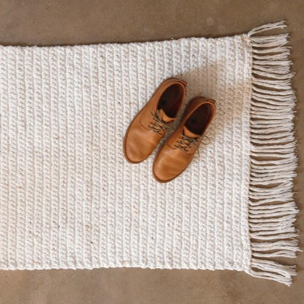 woven bath mat