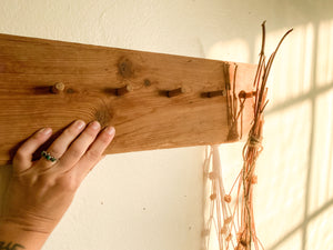 Rustic Wooden Peg Board