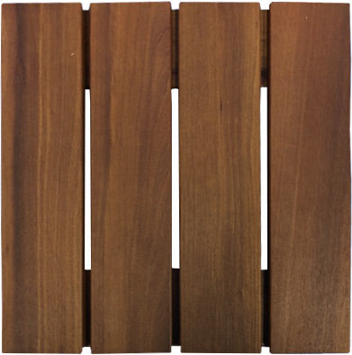 Brazilian Redwood (Massaranduba) Advantage Deck Tile® 11 x 11 - Smooth